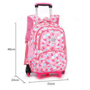 <span class=keywords><strong>Mochila</strong></span> con estampado personalizado para niños, <span class=keywords><strong>mochila</strong></span> escolar ortopédica con <span class=keywords><strong>ruedas</strong></span> - Product Image 6