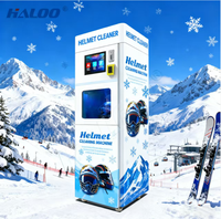 Distributeur automatique de nettoyage de casques de moto et de ski à vapeur sanitaire entièrement automatique avec parfum, Haloo Factory