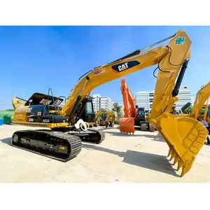 Japonya'da yapılan Caterpillar CAT 325D 325 325B 325C kullanılmış ekskavatör mühendislik makineleri büyük kazıcı