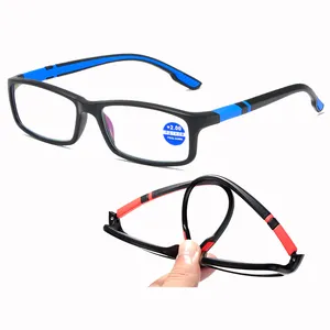 51019 TR90 hombres deportes ultraligeros Anti-Luz Azul presbicia gafas de lectura mujeres gafas de lectura progresivas Anti luz azul