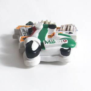 <span class=keywords><strong>Milano</strong></span> italia magnete frigo 3D in resina città Souvenir turistico adesivo magnetico Craft Milan Italy frigo magnete collezione - Product Image 5