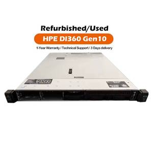 Serveur rack 1U HPE <span class=keywords><strong>Proliant</strong></span> <span class=keywords><strong>Dl360</strong></span> <span class=keywords><strong>Gen9</strong></span> Gen10 d'occasion, processeur Intel Xeon Platinum, mémoire DDR4, RAID P240ar P440 P408I-A, garantie 1 an - Product Image 1