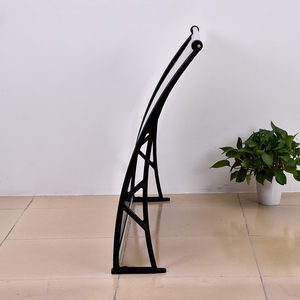 Guansu Usine Vente 60*150cm PC Enduit <span class=keywords><strong>Porte</strong></span> <span class=keywords><strong>D</strong></span>'<span class=keywords><strong>entrée</strong></span> Abri <span class=keywords><strong>De</strong></span> Pluie En Plastique Tôle Solide <span class=keywords><strong>Auvent</strong></span> Avec Gouttière - Product Image 4