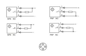 Genişletilmiş Algılama DistanceX3 Sensörü LR12X M12 Konektörü Pozisyon Sensörleri endüktif yakınlık sensörü 10-30VDC <span class=keywords><strong>3</strong></span> Teller - Product Image 4