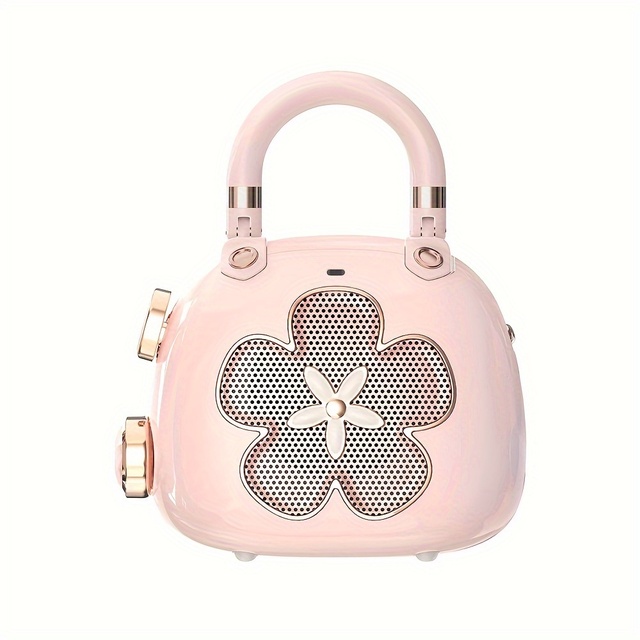 Cute Wireless Speaker, Mini Portable Speaker with Mighty Sound, Wireless 5.3 Technology, Retro Stylish Design