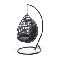 Chaise suspendue en forme d'œuf pour patio, meubles de jardin Daijia
