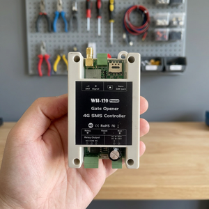 WAYHANG WH-120 Premium AC/DC 4G GSM TDD/FDD LTE ABS Interruptor de Relé para Puerta de Garaje, Control de Acceso por App, Nano SIM Fácil - Product Image 3