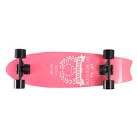 Planche à roulettes terrestre à quatre roues pour enfants, scooter pour débutants, mini planche à roulettes pour enfants débutants