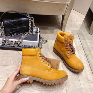 Botas de Nieve para Hombre, Unisex, de Lujo, de Diseñador, de Cuero Genuino, para Todas las Estaciones, Transpirables, con Suela de Cuero Adherido, de Fábrica - Product Image 3