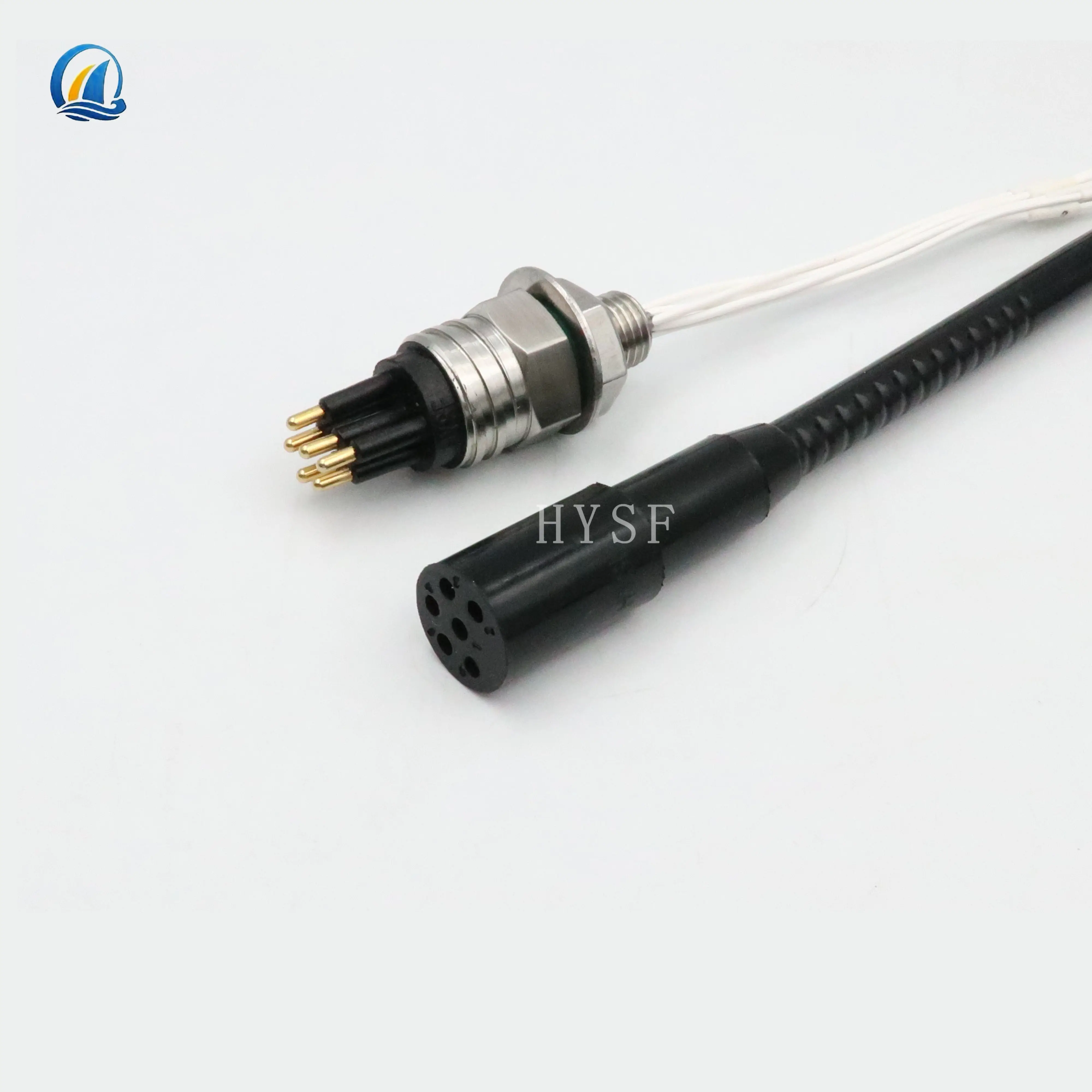 Hysf Mcbh 2M Mcil 2f Ip68 Stekker 2 Pin Connectoren Met Mannelijke En Vrouwelijke Industriële Stekker En Stopcontact