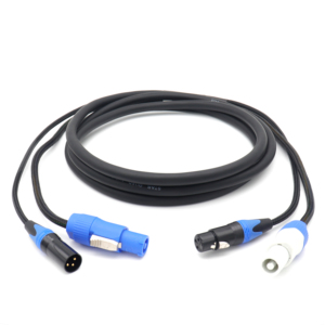Cable Combinado Powercon DMX de 3 Pines, Macho a Hembra, para Iluminación de Escenario - Product Image 2