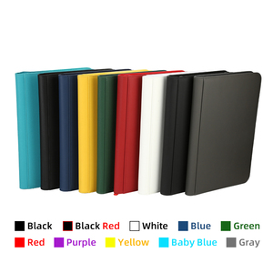 Torson Tùy Chỉnh 9 Túi Da Thẻ Chất Kết Dính 360 Thẻ + Không Thấm Nước PU Bìa Dây Kéo Thẻ Bền Sưu Tập Yugioh TCC CCG - Product Image 6