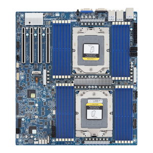 เมนบอร์ดเซิร์ฟเวอร์ MZ73-LM1 E-ATX รองรับซ็อกเก็ต SP5 แบบคู่ (Dual LGA 6096)  DDR5 SATA 24 DIMM สำหรับ AMD EPYC 9004/9 ใหม่ จัดส่งรวดเร็ว ราคาดี E-AT - Product Image 1