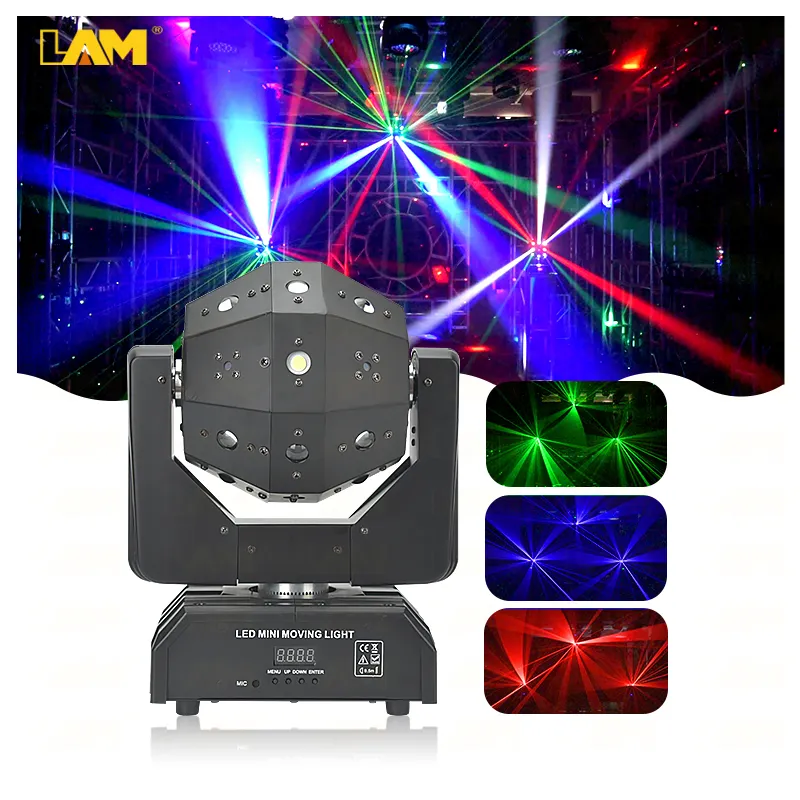 Хороший продукт 3 в 1 RGB цвет волшебный DJ Дискотека сценические движущиеся фары лампа мощность 150 Вт для клуба или сценического выступления
