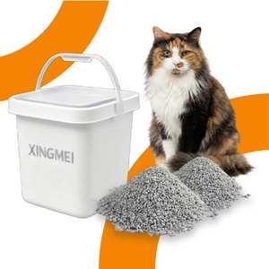 Litière pour chat en bentonite concassée, écologique, hautement absorbante, anti-odeurs, à forte agglomération, faible poussière, 5 kg, best-seller d'usine - Product Image 1