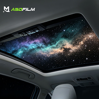 Film LED RGB pour toit de voiture, effet ciel étoilé, contrôle par application, activé par le son, étoiles filantes scintillantes, lumière ambiante, ajustement universel