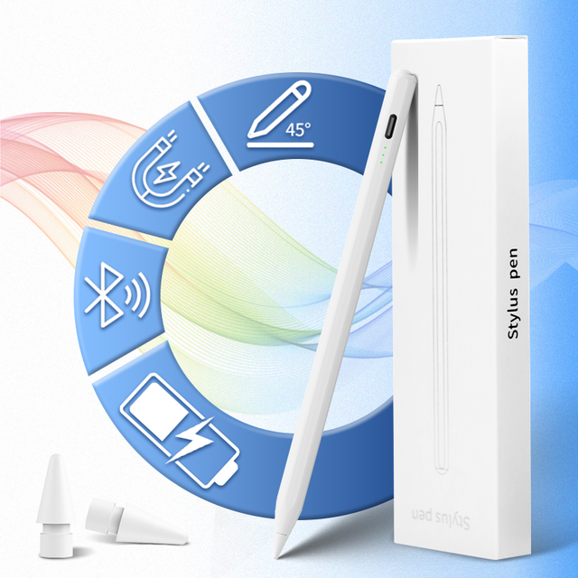 DIHAO 2025 RYP04A Hot Seller Metal & Plastic Continuous Active Pencil Magnet Attraction Palm Rejection for iPad Pencil