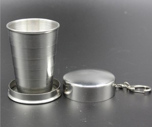 250ml de leche tazas de café plegable telescópica de frasco de acero inoxidable al aire libre portátil vasos especiales - Product Image 1