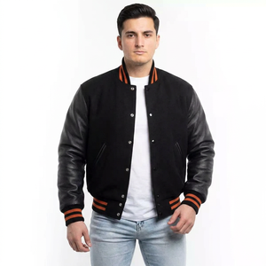 Chaquetas Varsity con Letras Universitarias para Hombre, Diseño Personalizado, Chaqueta Varsity para Hombre para Uso Casual - Product Image 1