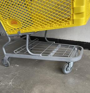 Carrito de Compras de Plástico Estilo Americano <span class=keywords><strong>EL</strong></span> RANCHO SUPERMERCADO de 180L, Carrito de Supermercado de Plástico de 180L - Product Image 5