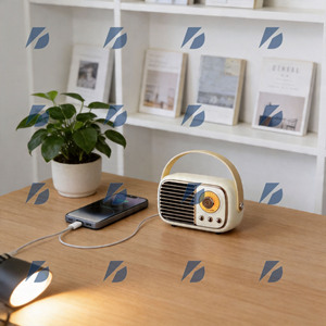 Altavoz Inalámbrico Retro Vintage de Alta Calidad al Mejor Precio, Mini Woofer Estéreo para <span class=keywords><strong>Altavoces</strong></span> 5.3, Radio FM Portátil, Bajos Potentes para Fiestas, 5-10W - Product Image 2