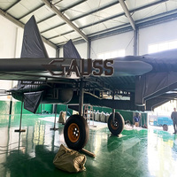 Modèle publicitaire d'hélicoptère et d'avion J-11B gonflable à l'hélium, design unique, taille réelle 1:1