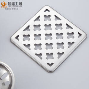 Drenaje de Piso Rectangular de Acero Inoxidable Chenlu, Antiolor y Anticorrosión, para Baño, Cocina y Balcón - Product Image 2