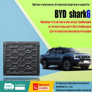 แผ่นป้องกันใต้ตัวครอบป้องกันแบตเตอรี่ลื่นไถลสำหรับ BYD sealion sealion sealion sealion ประทับตราฉลาม Atto1เสือดาว <span class=keywords><strong>B5</strong></span>ปลาโลมา M6 Atto3 Sealion5678 9 - Product Image 6