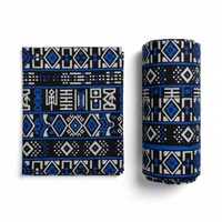 Ensemble Robe et Jupe Pagne Malien pour Femme – Imprimé Wax Vibrant Brodé, Teint Naturel, Coton Lin Respirant, Fabriqué au Mali