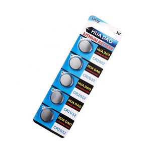 Original Cuanen Fabrik Großpackung Tray-Verpackung Cr <span class=keywords><strong>2032</strong></span> 3V Lithium-Knopfzelle Cr2032 Batterie zum Verkauf - Product Image 1