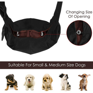 Wholesale Canvas Pet Carrier Bag Crossbody Single Shoulder Portable Cat Dog Bag for Bichon Poodle Outings Factory Supply - Product Image 3