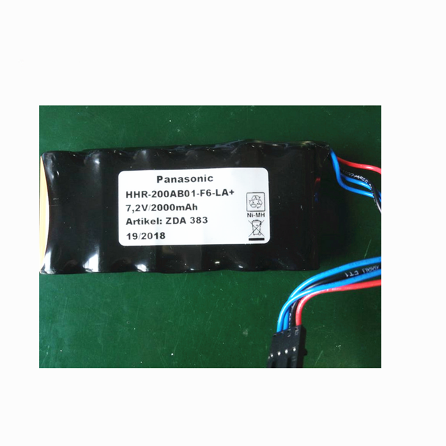 Rechargeable HHR-200AB01-F6-LA+  6V 2000mAh Ni-mh sc Battery Pack for Flue Gas Analyzer