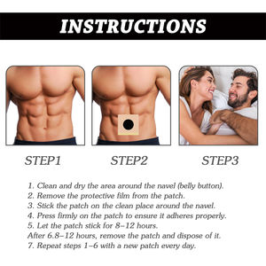 <span class=keywords><strong>EELHOE</strong></span> 6 uds parches de próstata para hombres cuidado del cuerpo masculino producto de próstata picazón para aliviar el cuidado de la salud del hombre parche para el ombligo - Product Image 6