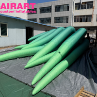 Party-Dekorationsartikel Grüne Aufblasbare Grasflächen
