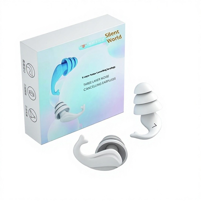 Soundproof Earplugs with Noise Cancellation & Blocking for Sleeping Studying Dorm Use-Ultimate Noise Reduction Solution