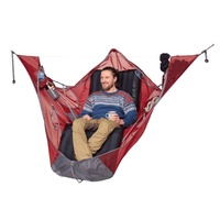 Hamac portable de survie en plein air pour camping et randonnée, monoplace, en polyamide, résistant aux déchirures, anti-moustiques, capacité 200 kg