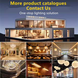 โคมไฟระย้าแบบกึ่งติดเพดานทรงก้านอะลูมิเนียม ประดับพู่แก้วหรูหรา รูปทรงหยดน้ำ ใช้หลอดไฟ G9 เหมาะสำหรับวิลล่า โรงแรม ร้านค้า - Product Image 3