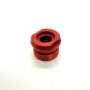 เครื่อง CNC ระบบกันสะเทือนหลังจักรยาน MTB โช้คอัพหลังจักรยานหัวอลูมิเนียมพร้อมฝาครอบซีลประเภทผลิตภัณฑ์โช๊คหลังจักรยาน - Product Image 2