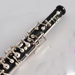 <span class=keywords><strong>Instrument</strong></span> <span class=keywords><strong>hautbois</strong></span> en bakélite 17 touches plaqué argent à très bon <span class=keywords><strong>prix</strong></span> - Product Image 3