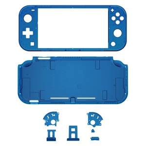EXtremeRate Clear Plastic Game Accessories Replacement Outer Front Back Shell <b>Case</b> Custom Cover for Nintendo <b>Switch</b> Lite Console - Product Image 2