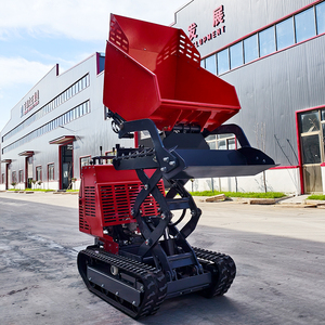 Miễn phí vận chuyển Mini Crawler nâng Dump loader nhỏ Dumper 1 tấn wuth Kubota động cơ diesel mạnh mẽ Mini Dumper - Product Image 6