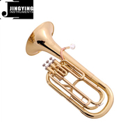 2023 Brass Wind,Instrument Special Brass Body Nickel White Copper Piston Phosphor Copper Mouthpiece Tube 3 Vertical Key Baritone