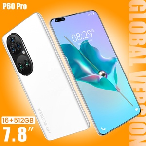 Caliente 7,8 pulgadas P60 Pro todo en uno <span class=keywords><strong>teléfono</strong></span> inteligente 5600mAh batería 10 Core 48MP + 40MP Pantalla de caída desbloqueo de huellas dactilares nueva condición - Product Image 4