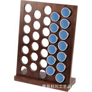 Wood <b>Coffee</b> <b>Pod</b> <b>Storage</b> Rack With Compartmentalized Base For Desktop Use - Product Image 5
