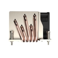 Refroidisseur de processeur de bureau actif COOLSERVER, connecteur 115X 1155 1151, ventilateur de radiateur 12V, dissipateur thermique en cuivre pur, refroidissement par air, TDP180W