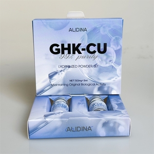 Oligopéptido de Cobre <span class=keywords><strong>Azul</strong></span> de Marca Privada para Reparación de la Piel, Polvo Liofilizado Antiarrugas, Esencia Blanqueadora Liofilizada OEM - Product Image 6