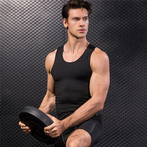 Gilet de fitness sans manches pour hommes respirant et confortable haut de compétition sportive musculaire simple à la mode débardeurs personnels - Product Image 5