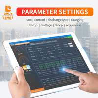 بطارية دالي 13s 14s 15s 16s 48v, بطارية ليثيوم ، لوحة bms ، 100a 200a 250a 16s ، ذكي bms 100amp ، 48v 16s ، ذكي bms lifepo4