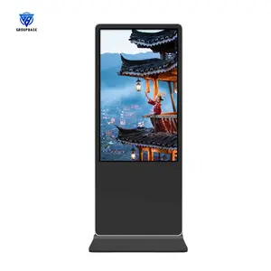 55 inch thời trang Tầng Kỹ thuật số biển hiển thị không dây Màn hình LCD trong nhà quảng cáo phát lại thiết bị