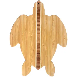 bamboo creative turtle shaped cutting board Bamboo cutting board home cutting board can be laser